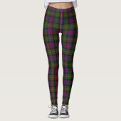 Scottish Clan Carnegie Tartan Leggings (Vorderseite)