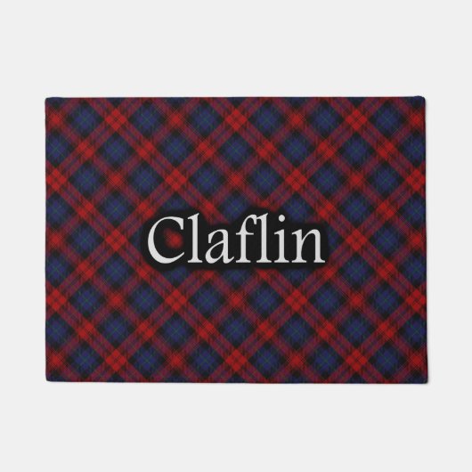 Scottish Clan Claflin MacLachlan Tartan Fußmatte (Vorderseite)
