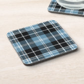 Scottish Clan Clark Tartan Kariert Getränkeuntersetzer (Linke Seite)