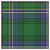 Scottish Clan Cockburn Tartan Kariert Stoff (Nahaufnahme)