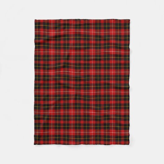 Scottish Clan Connel Tartan Kariert Fleecedecke (Vorderseite)