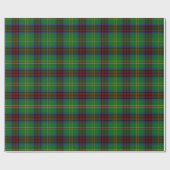 Scottish Clan Connolly Jagd Tartan Kariert Geschenkpapier (Flach)