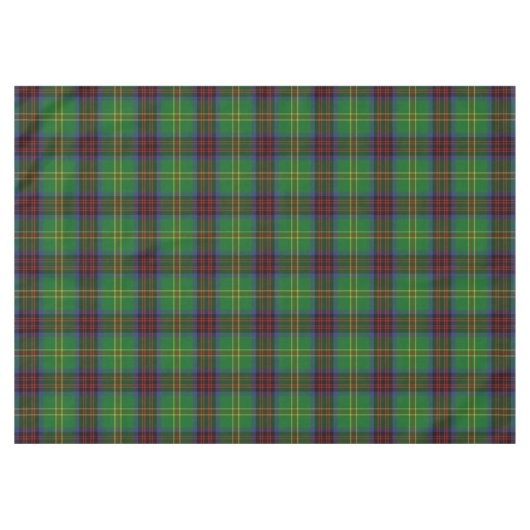Scottish Clan Connolly Jagd Tartan Kariert Tischdecke (Vorderseite (Horizontal))
