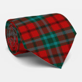 Scottish Clan Cook Tartan Kariert Krawatte (Gerollt)