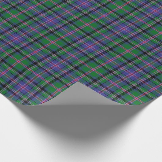 Scottish Clan Cooper Tartan Kariert Geschenkpapier (Ecke)