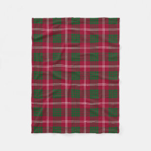 Scottish Clan Crawford Tartan Kariert Fleecedecke