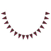 Scottish Clan Crawford Tartan Wimpelkette (Alle)