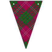 Scottish Clan Crawford Tartan Wimpelkette (Dritte Fahne)