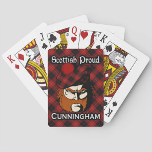 Scottish Clan Cunningham Tartan Deck Spielkarten