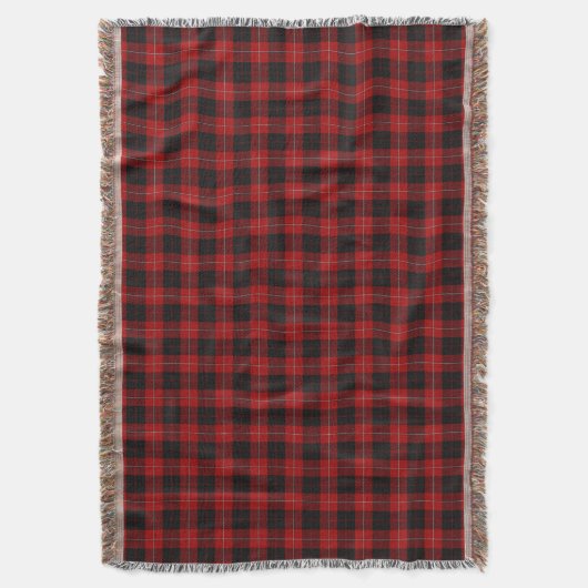 Scottish Clan Cunningham Tartan Decke (Vorderseite Vertikal)