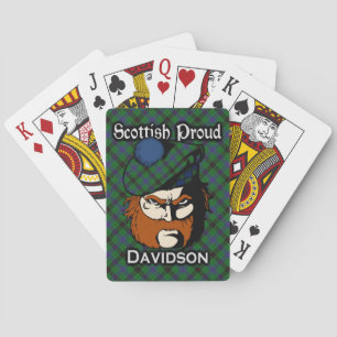 Scottish Clan Davidson Tartan Deck Spielkarten