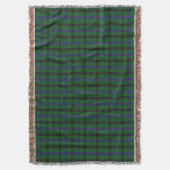 Scottish Clan Davidson Tartan Decke (Vorderseite Vertikal)