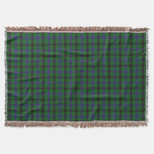 Scottish Clan Davidson Tartan Decke (Vorderseite)