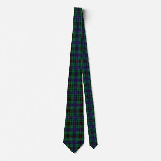 Scottish Clan Davidson Tartan Kariert Krawatte (Vorderseite)