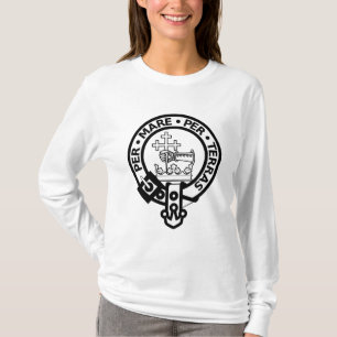 Scottish Clan Donald Tartan und Wappen T-Shirt