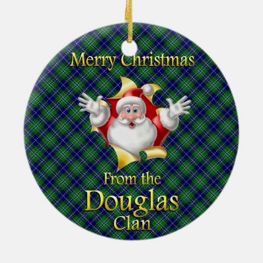 Scottish Clan Douglas Christmas Ornament (Hinten)
