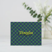 Scottish Clan Douglas Postkarte (Stehend Vorderseite)