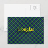 Scottish Clan Douglas Postkarte (Vorne/Hinten)