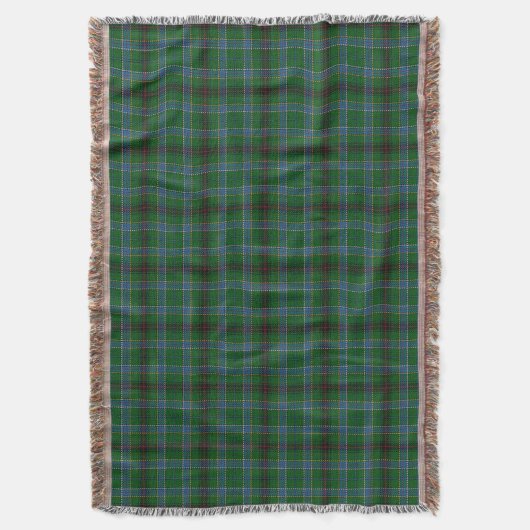 Scottish Clan Duncan Tartan Decke (Vorderseite Vertikal)