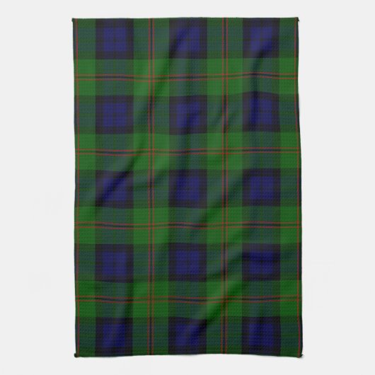 Scottish Clan Dundas Tartan Kariert Geschirrtuch (Vertikal)