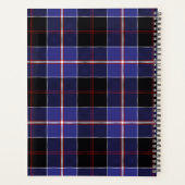 Scottish Clan Dunlap Tartan Kariert Planer (Rückseite)