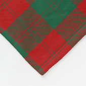 Scottish Clan Erskine Tartan Kariert Fleecedecke (Ecke)