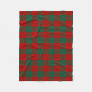 Scottish Clan Erskine Tartan Kariert Fleecedecke