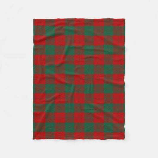 Scottish Clan Erskine Tartan Kariert Fleecedecke (Vorderseite)