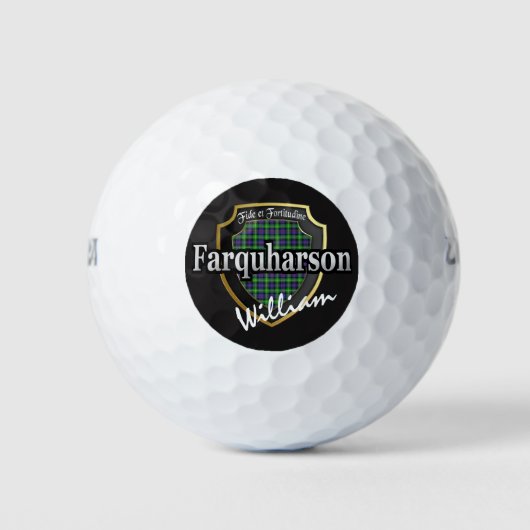 Scottish Clan Farquharson personalisieren Ihren Na Golfball (Vorderseite)