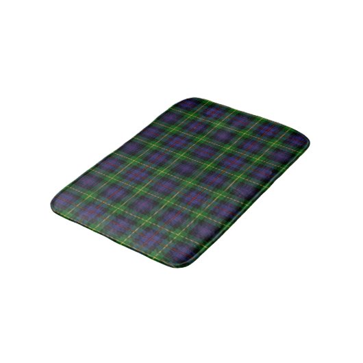 Scottish Clan Farquharson Tartan Kariert Badematte (Schrägansicht)