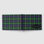 Scottish Clan Farquharson Tartan Kariert Wedding Gästebuch (Voll)