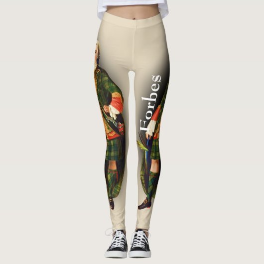 Scottish Clan Forbes by R. R. McIan Leggings (Vorderseite)