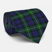 Scottish Clan Forbes Tartan Kariert Krawatte (Gerollt)