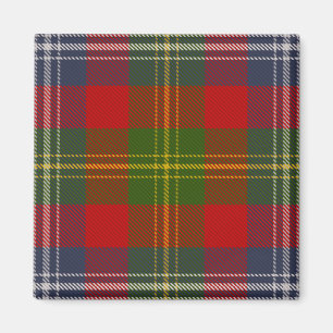 Scottish Clan Forrester Tartan Kariert Magnet