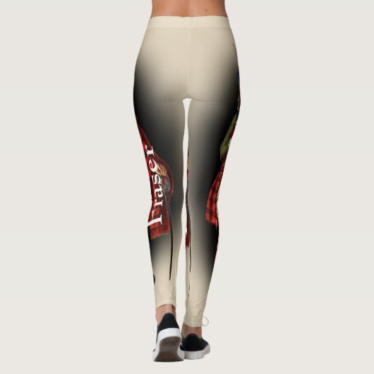 Scottish Clan Fraser by R. R. McIan Leggings (Rückseite)