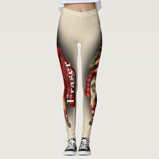 Scottish Clan Fraser by R. R. McIan Leggings (Vorderseite)