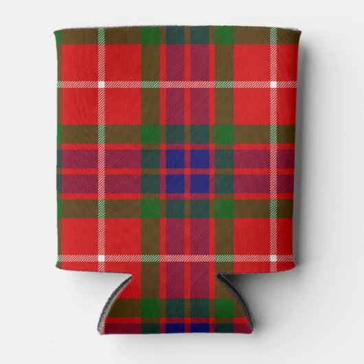Scottish Clan Fraser von Lovat Tartan Kariert Dosenkühler (Vorderseite)