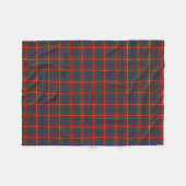 Scottish Clan Fraser von Lovat Tartan Kariert Fleecedecke (Vorderseite (Horizontal))
