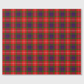 Scottish Clan Fraser von Lovat Tartan Kariert Geschenkpapier (Flach)