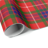 Scottish Clan Fraser von Lovat Tartan Kariert Geschenkpapier (Rolleneckpunkt)