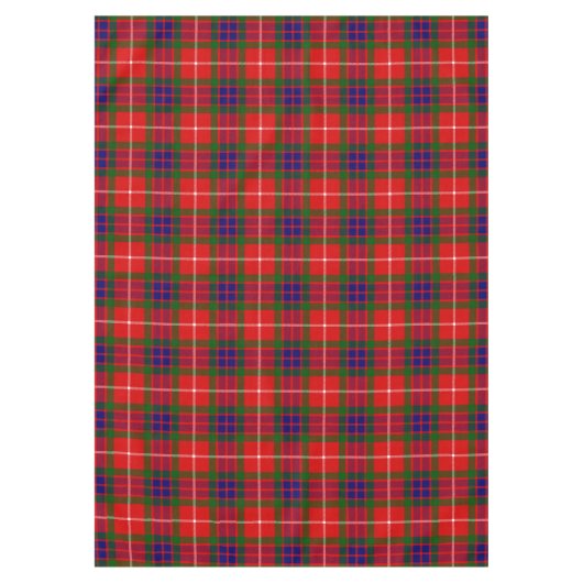 Scottish Clan Fraser von Lovat Tartan Kariert Tischdecke (Vorderseite)