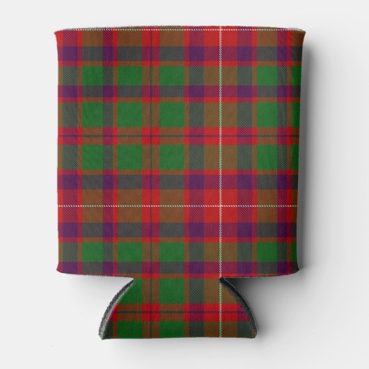 Scottish Clan Geddes Tartan Kariert Dosenkühler (Vorderseite)
