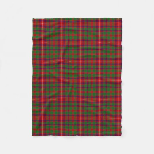 Scottish Clan Geddes Tartan Kariert Fleecedecke (Vorderseite)