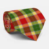 Scottish Clan Gibson Tartan Kariert Krawatte (Gerollt)