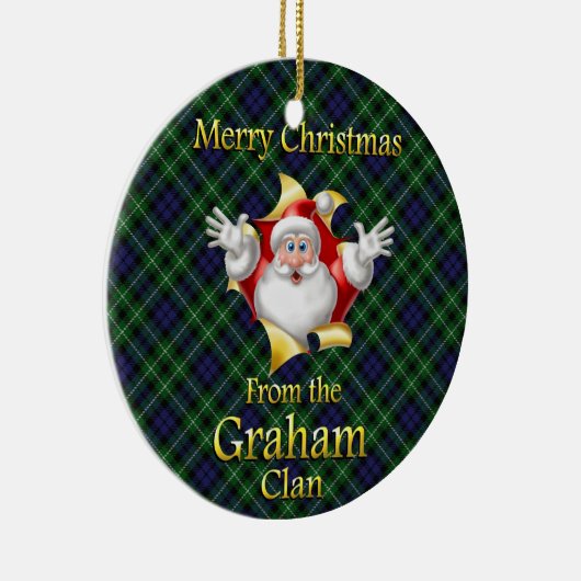 Scottish Clan Graham Christmas Ornament (Rechts)
