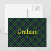 Scottish Clan Graham Postkarte (Vorne/Hinten)