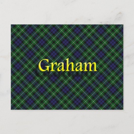 Scottish Clan Graham Postkarte (Vorderseite)