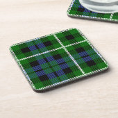 Scottish Clan Graham Tartan Kariert Getränkeuntersetzer (Linke Seite)