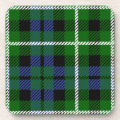 Scottish Clan Graham Tartan Kariert Getränkeuntersetzer (Vorderseite)