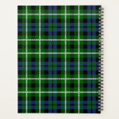 Scottish Clan Graham Tartan Kariert Planer (Rückseite)